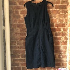 Navy Jcrew Dress